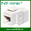 High quality RJ45 Cat6 UTP Inline Coupler keystone jack